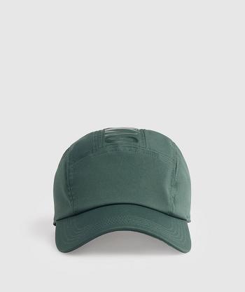 Dámské Klobouky Gymshark Logo 5 Panel Cap Zelene | CZ 4217LIS